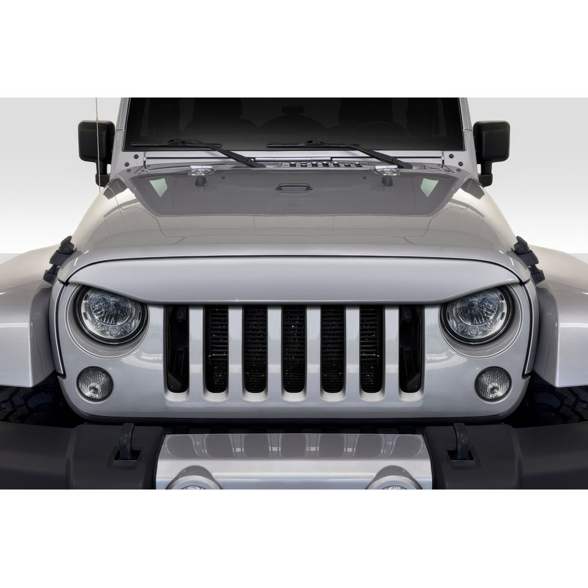 Modify your Jeep Wrangler 2007 with our Others - Front view of vehicle at a straight angle