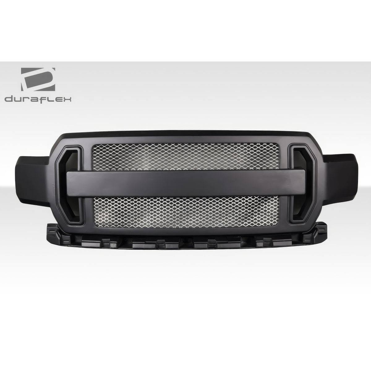 Modify your Ford F-150 2018 with our Exterior/Grilles - Front view of the grille part at eye level.