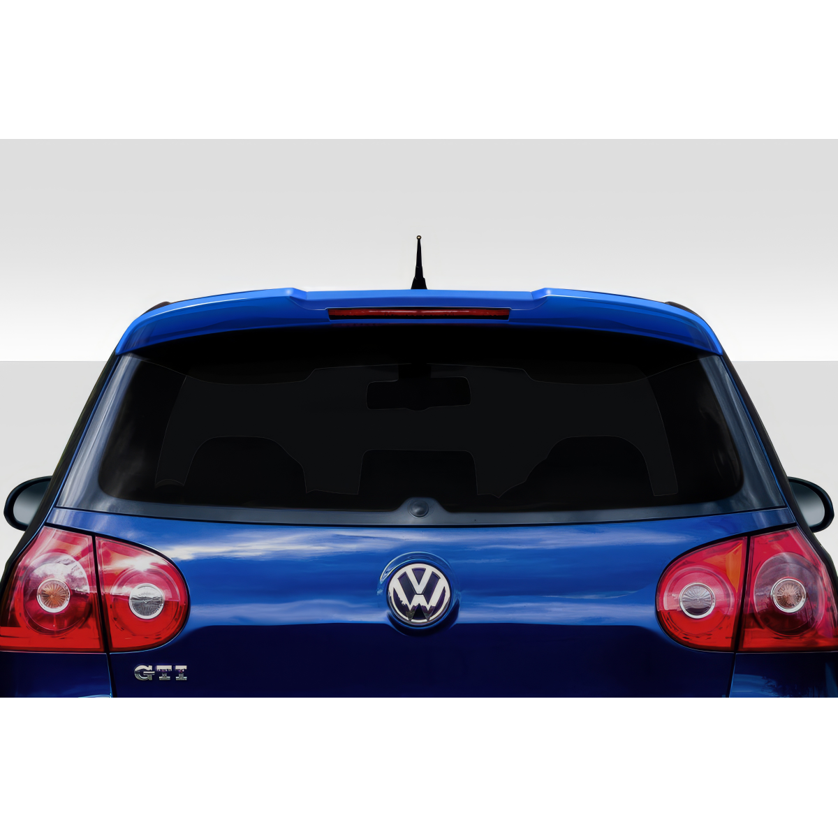 Modify your Volkswagen Golf 2006 with our Exterior/Wings - Rear view of the vehicle at eye level