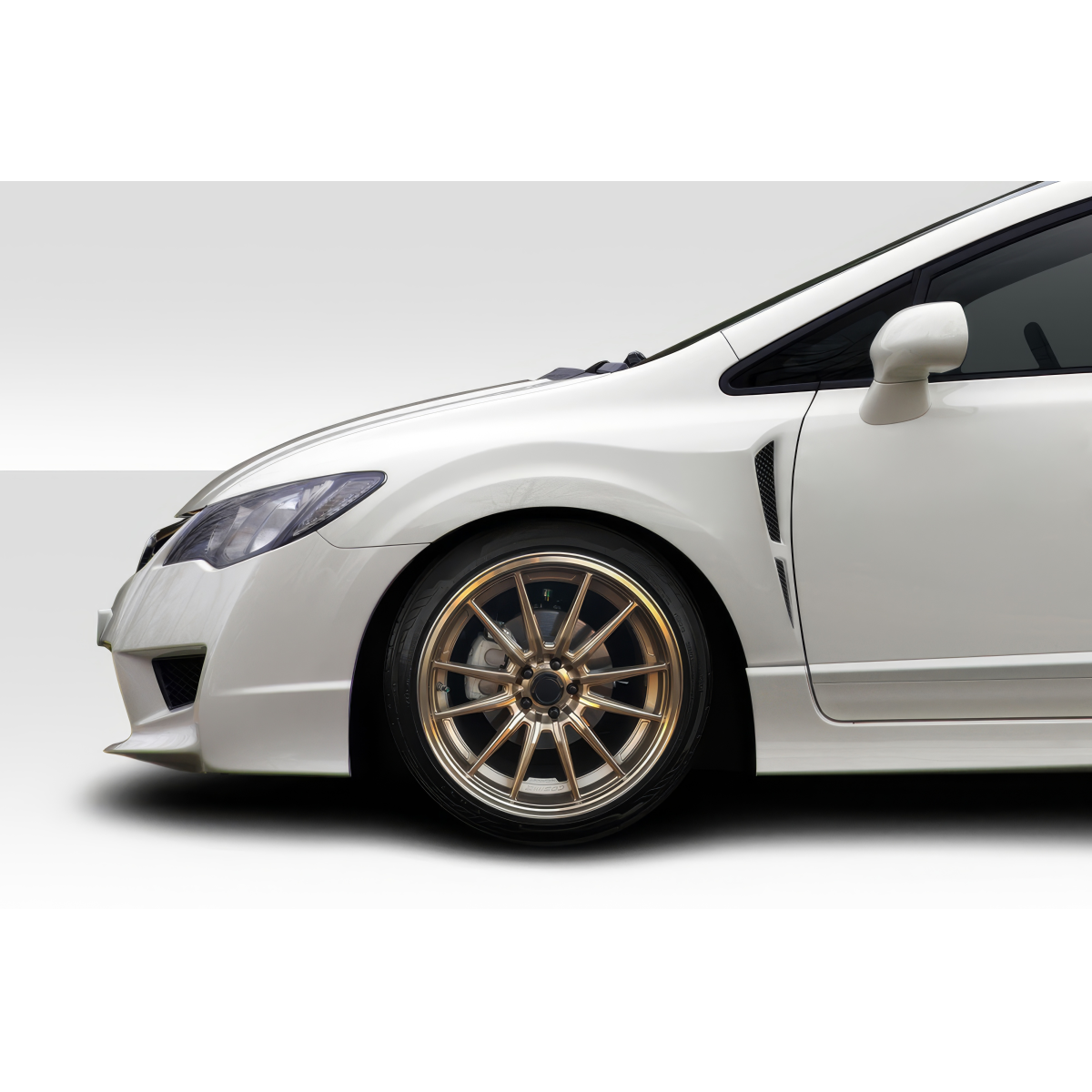 Modify your Honda Civic 2006 with our Exterior/Fenders - The image shows a side view of the vehicle