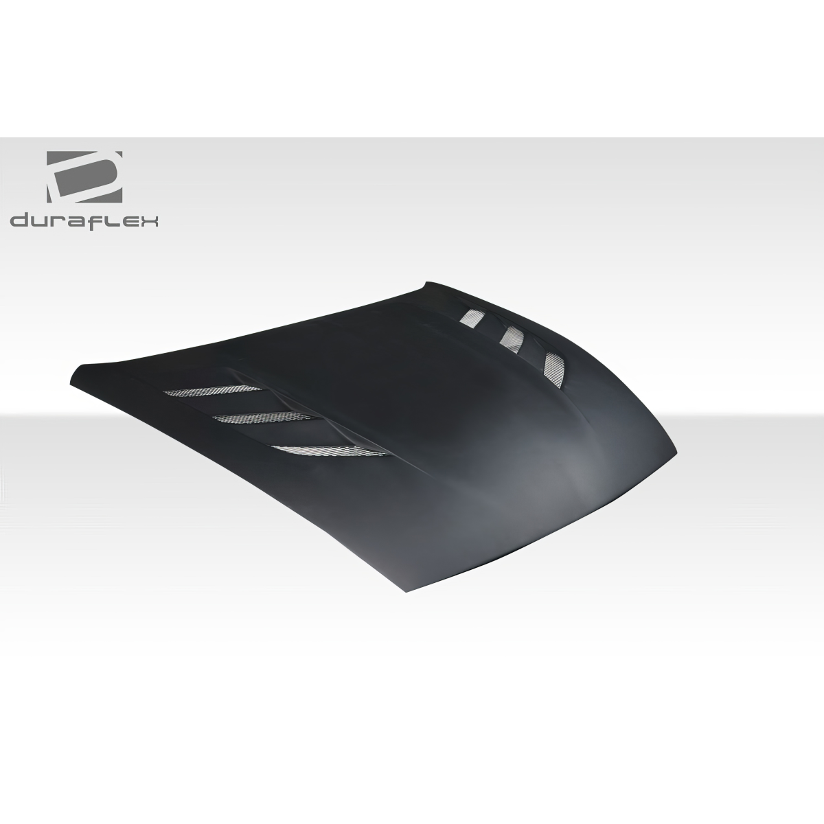 Modify your Nissan 370Z 2009 with our Exterior/Hoods - Front view angle of the car hood part