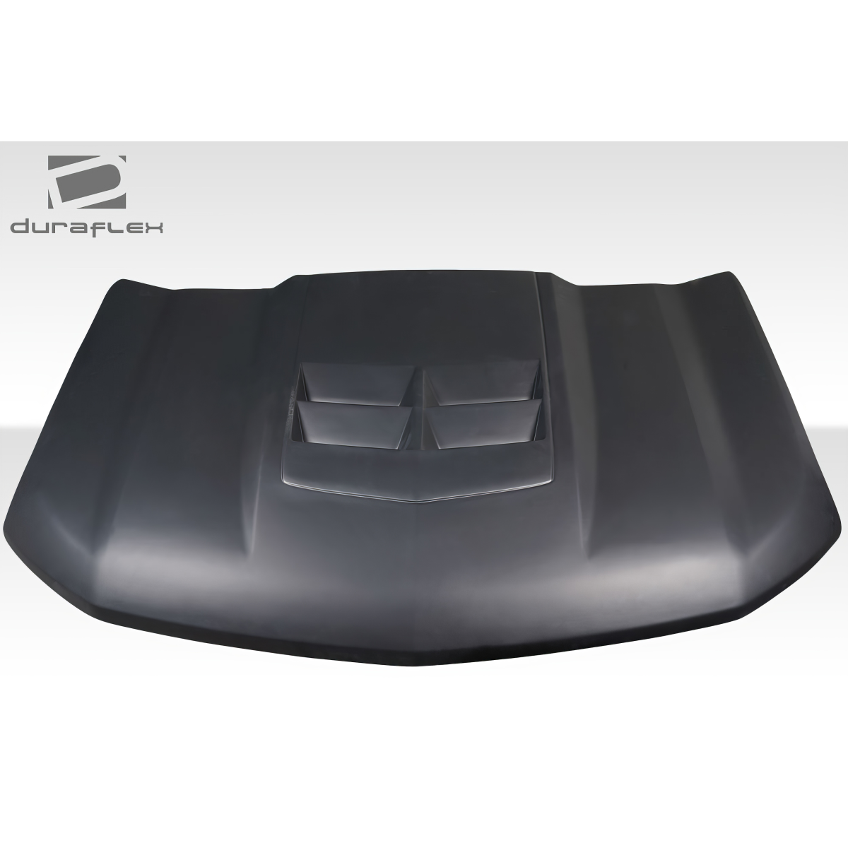 Modify your Chevrolet Silverado 1500 2019 with our Exterior/Hoods - Top down view of hood at slight angle