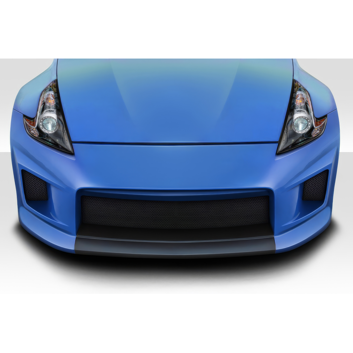 Modify your Nissan 370Z 2009 with our Exterior/Front Bumpers or Lips - Front view of the Nissan 370Z vehicle