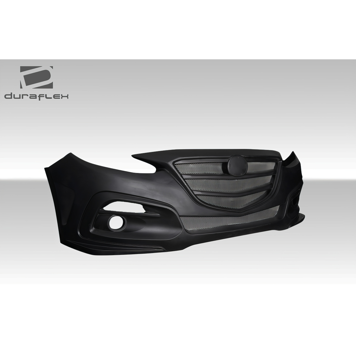 Modify your Mazda 3 2014 with our Exterior/Front Bumpers or Lips - Angled view from the front slightly to the side