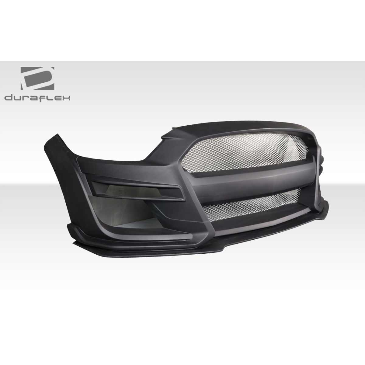 Modify your Ford Mustang 2015 with our Exterior/Front Bumpers or Lips - Frontal angle view of front bumper part