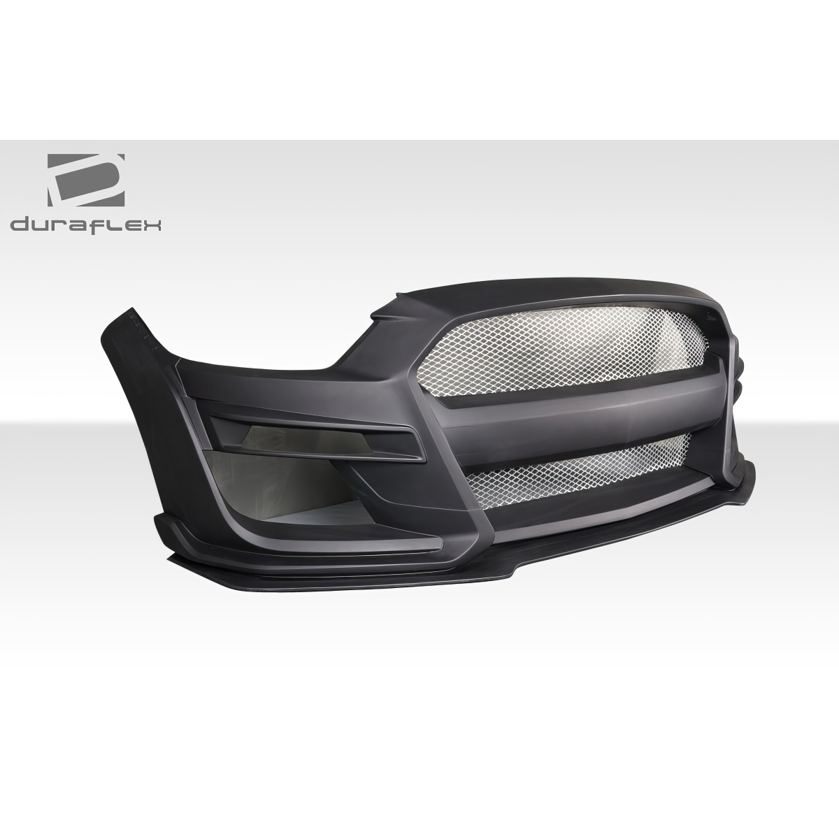 Modify your Ford Mustang 2015 with our Exterior/Front Bumpers or Lips - The part is viewed from a slight angle