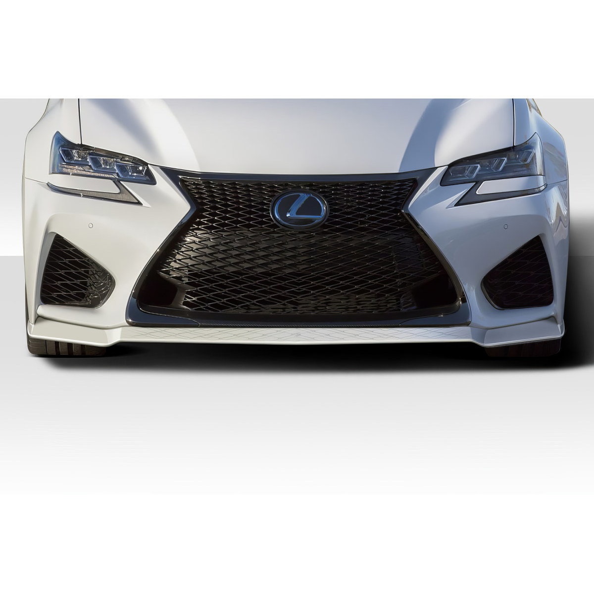 Modify your Lexus GS Series 2016 with our Exterior/Front Bumpers or Lips - Front angle view of a Lexus GS Series