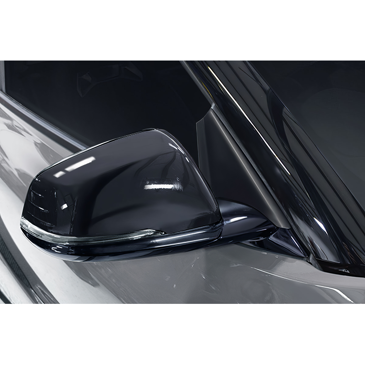 Modify your Toyota Supra 2020 with our Others - View of side mirror from slightly above angle