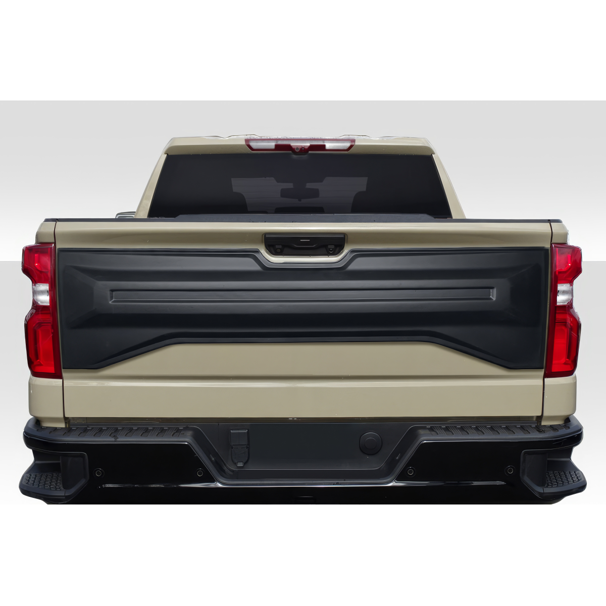 Modify your Chevrolet Silverado 1500 2019 with our Others - Viewed from directly behind the vehicle