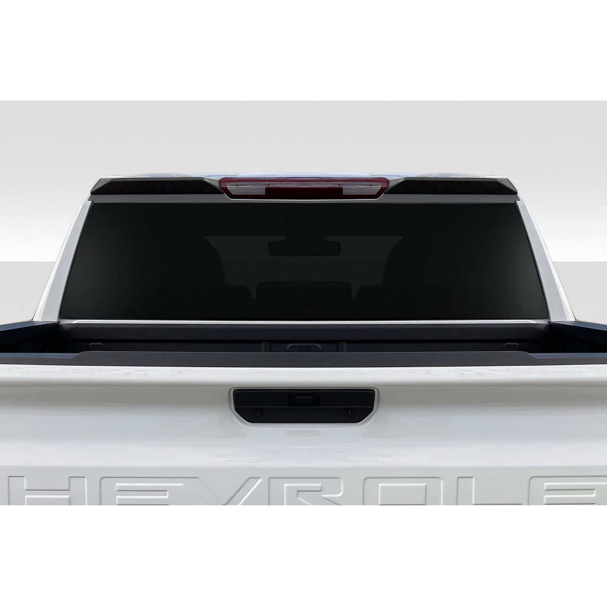 Modify your Chevrolet Silverado 1500 2019 with our Exterior/Wings - Rear view from slightly above