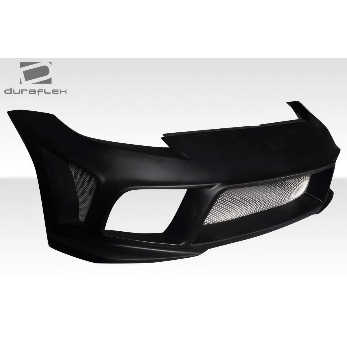 Modify your Nissan 370Z 2009 with our Exterior/Front Bumpers or Lips - Part is viewed at a slight angle from the front