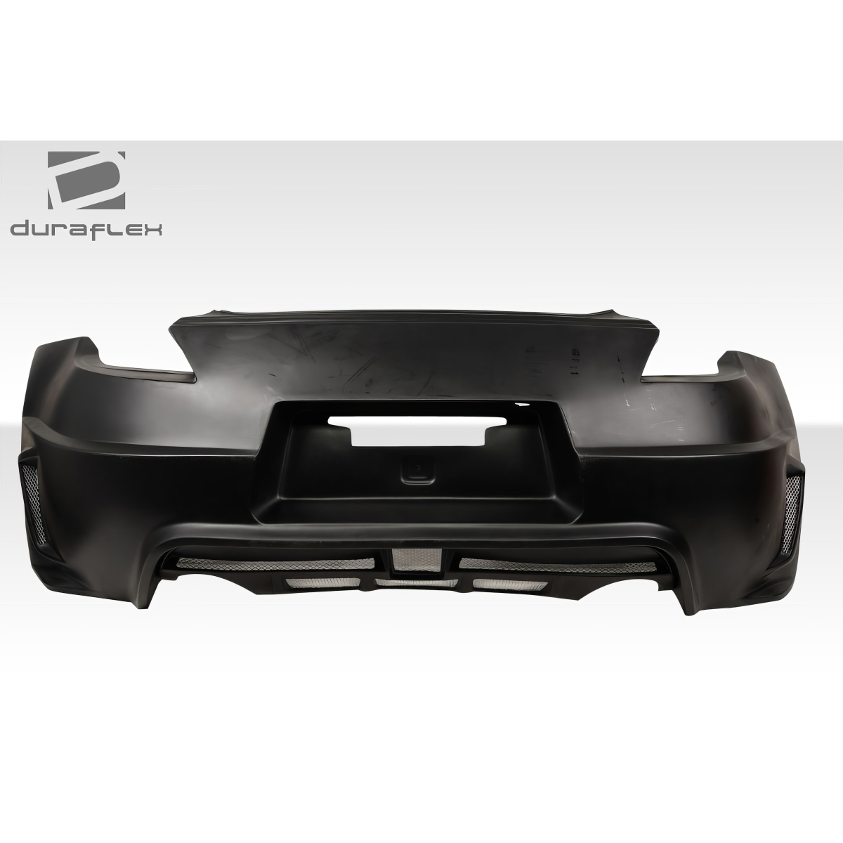 Modify your Nissan 370Z 2009 with our Exterior/Rear Bumpers or Lips - Front view angled perspective of rear bumper