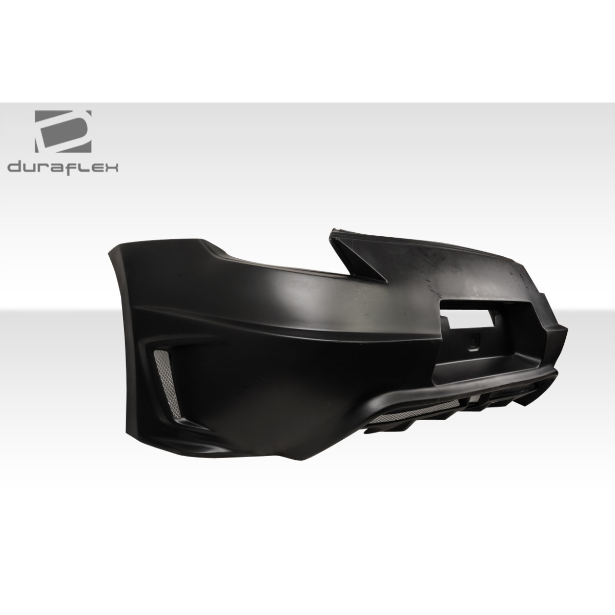 Modify your Nissan 370Z 2009 with our Exterior/Rear Bumpers or Lips - Side angle view of rear bumper part