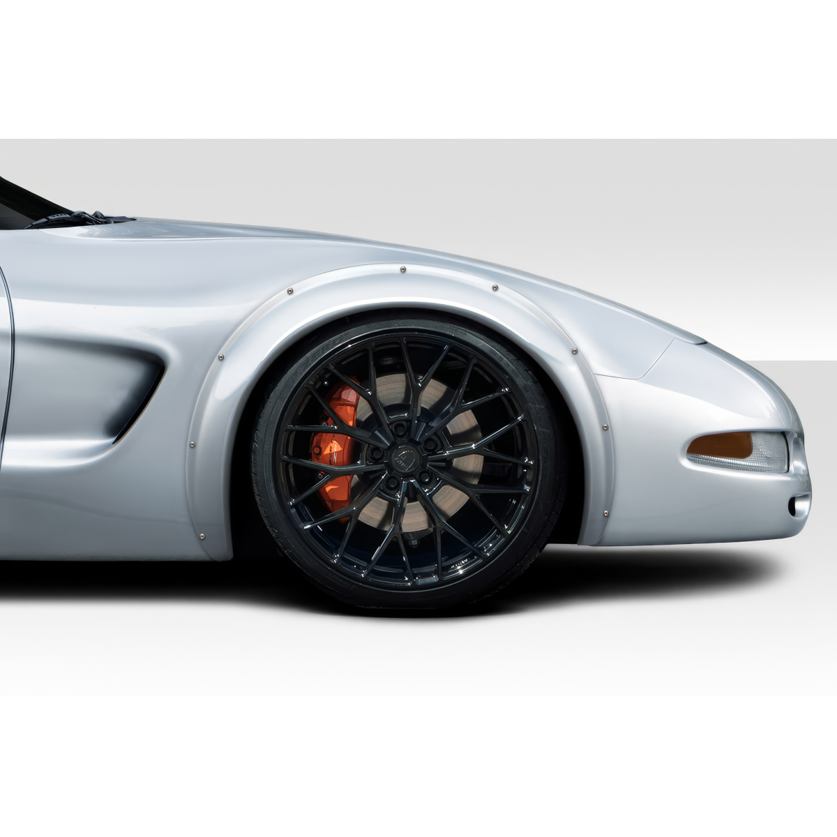 Modify your Chevrolet Corvette 1997 with our Exterior/Fenders - View is from the front right angle