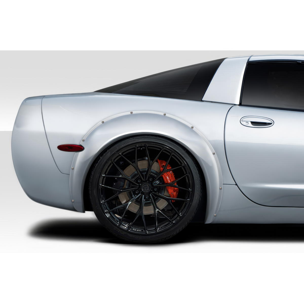 Modify your Chevrolet Corvette 1997 with our Exterior/Fenders - Rear quarter view of rear fender and wheel