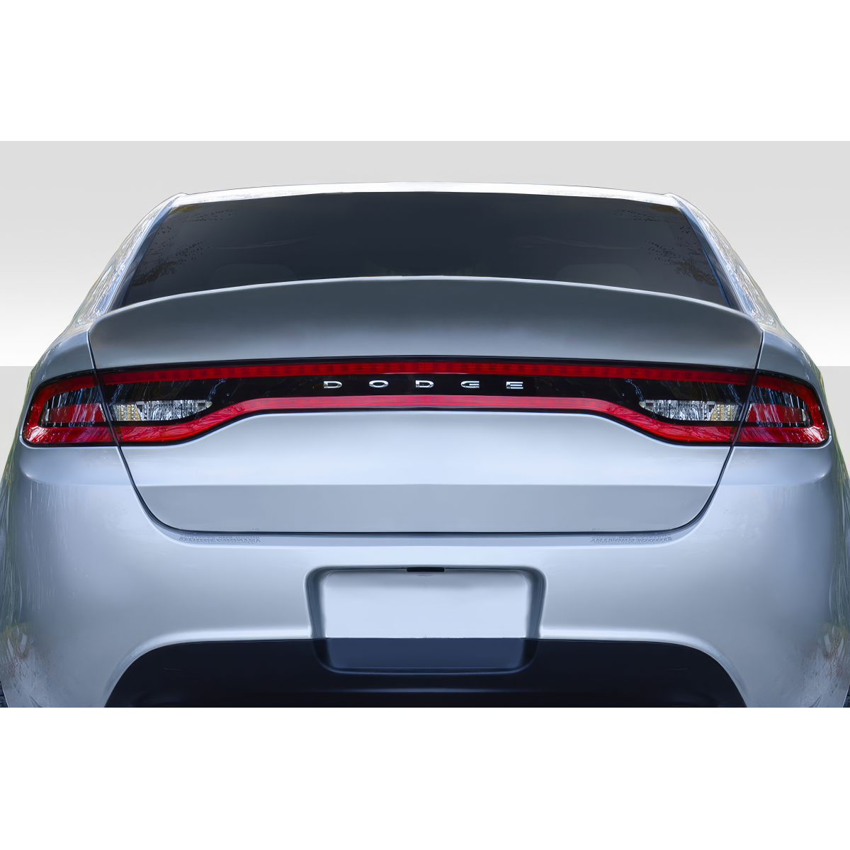 Modify your Dodge Dart 2013 with our Exterior/Trunks - Rear view of vehicle from slightly above