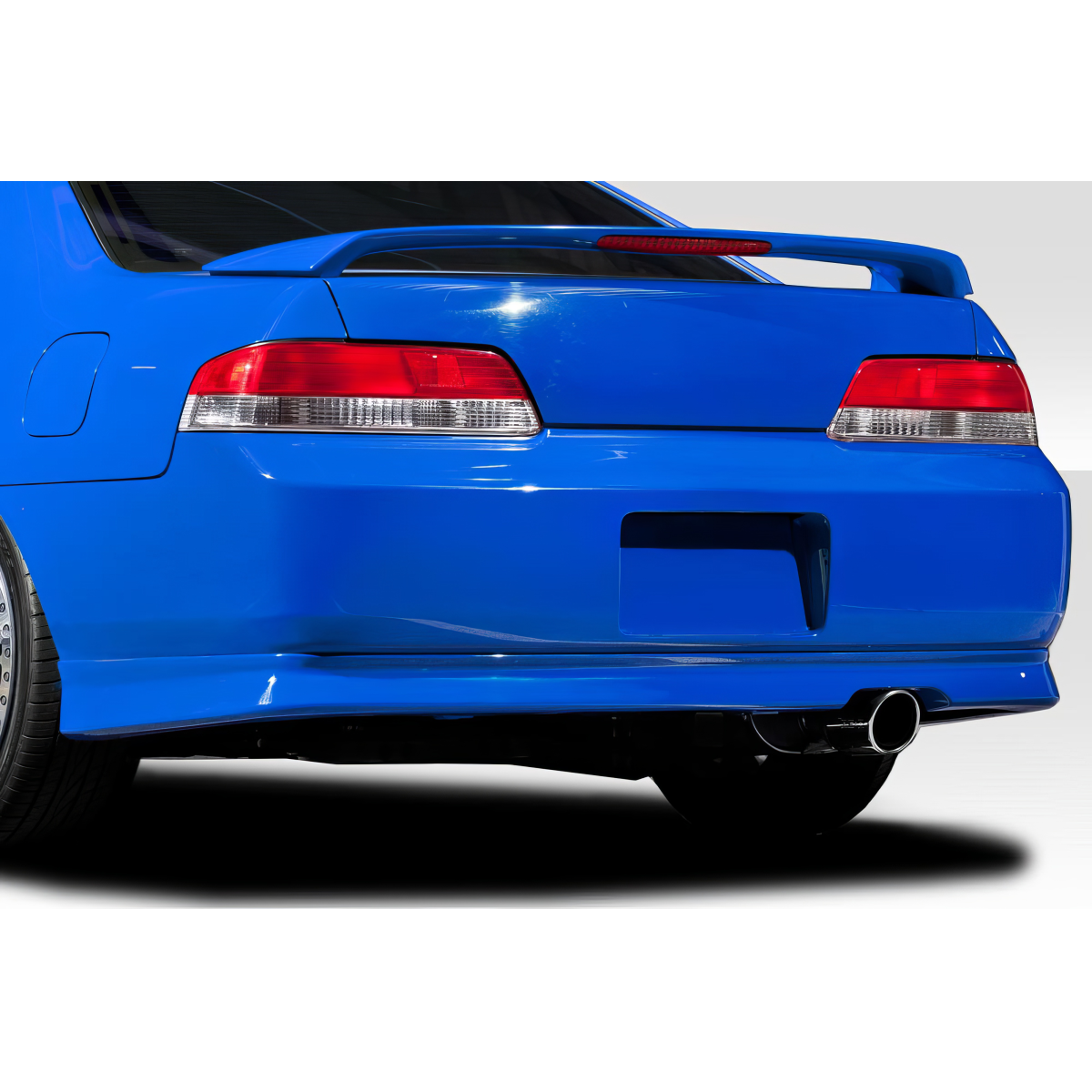 Modify your Honda Prelude 1997 with our Exterior/Rear Bumpers or Lips - Rear view at a slight angle from the side