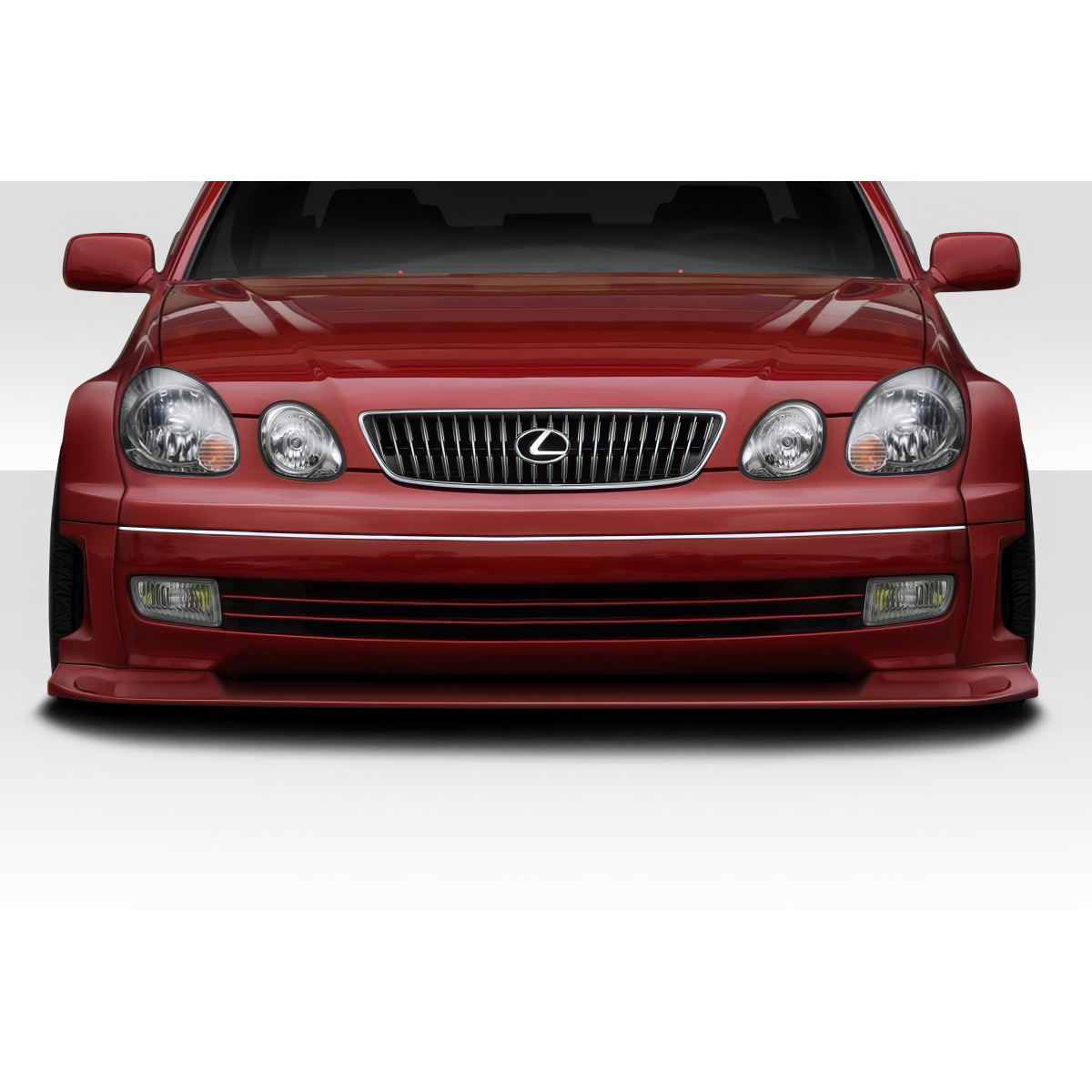 Modify your Lexus GS300 1998 with our Exterior/Front Bumpers or Lips - Front view of the vehicle at eye level