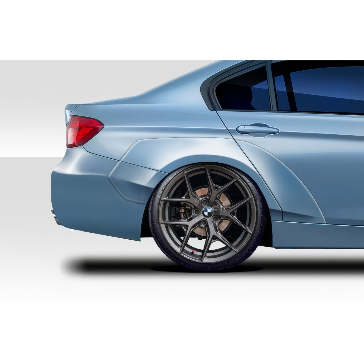 Modify your BMW 3-Series 2012 with our Exterior/Fenders - View from the rear quarter panel angle