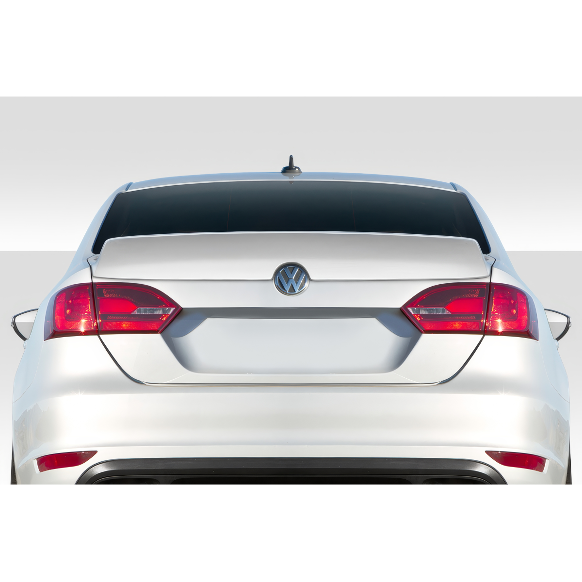 Modify your Volkswagen Jetta 2011 with our Exterior/Wings - Rear view angled slightly upward