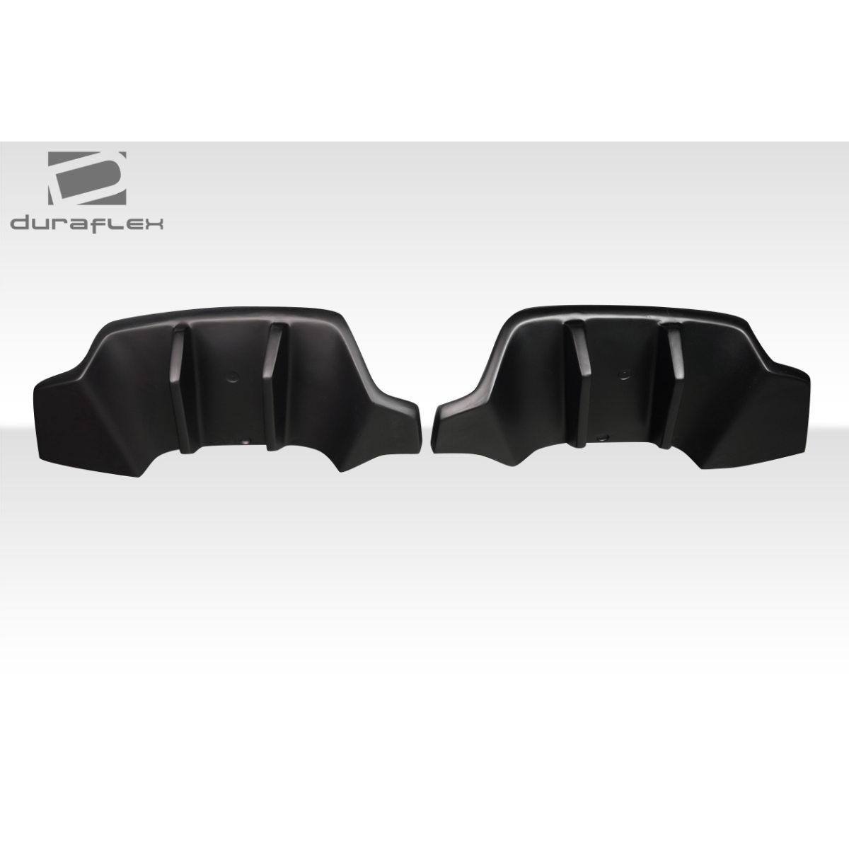 Modify your Chevrolet Corvette 2014 with our Exterior/Diffusers - Front view of rear diffuser parts