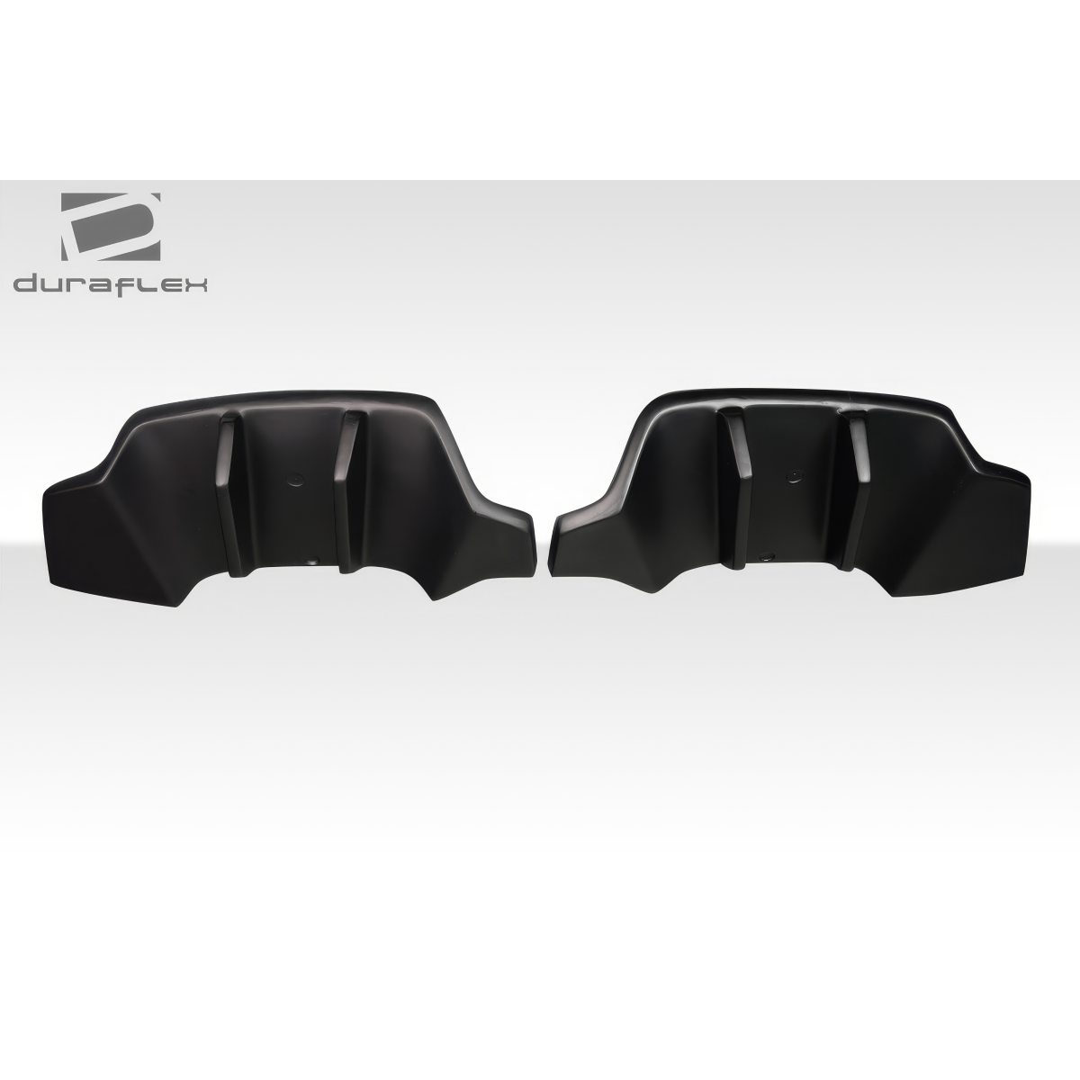 Modify your Chevrolet Corvette 2014 with our Exterior/Diffusers - Viewed from a frontal angle showing rear diffusers