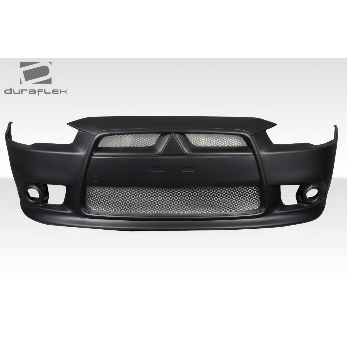 Modify your Mitsubishi Lancer 2008 with our Exterior/Front Bumpers or Lips - Front side view angled perspective