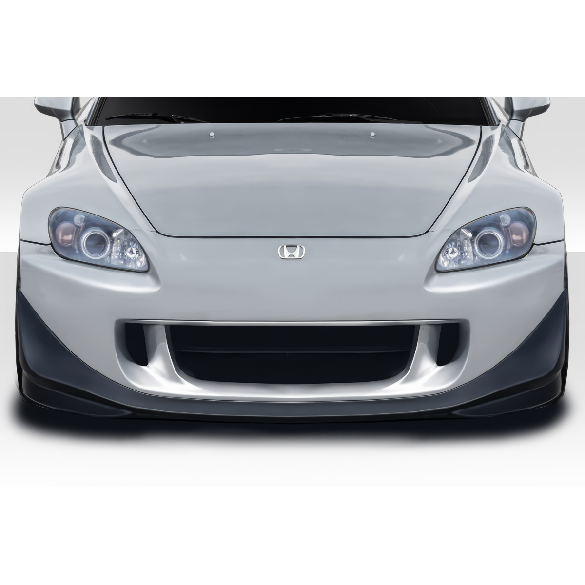 Modify your Honda S2000 2000 with our Exterior/Front Bumpers or Lips - Front view of the vehicle at eye level angle