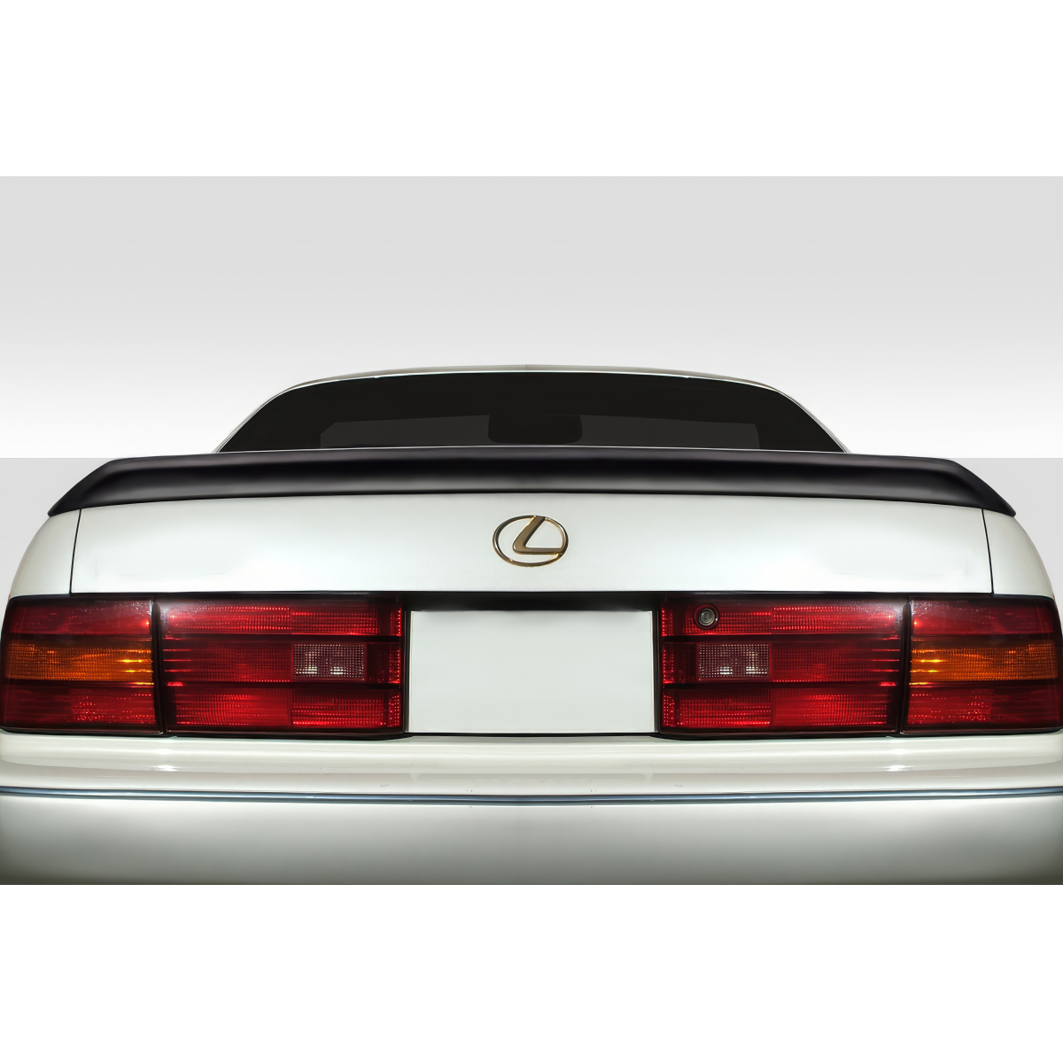 Modify your Lexus LS400 1990 with our Exterior/Wings - Rear view with a slight upward angle