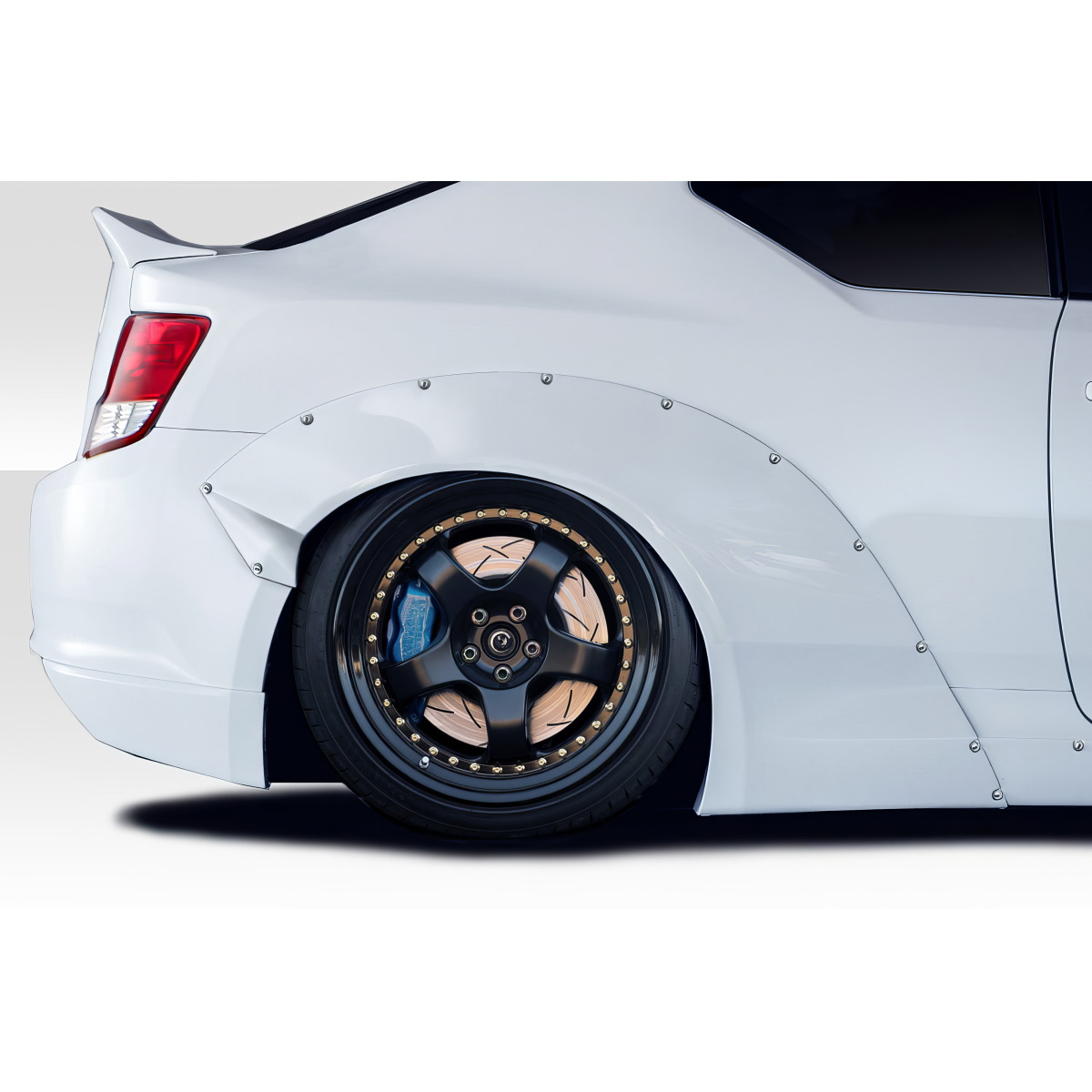 Modify your Scion tC 2011 with our Exterior/Fenders - The image shows a side angle of the rear fender