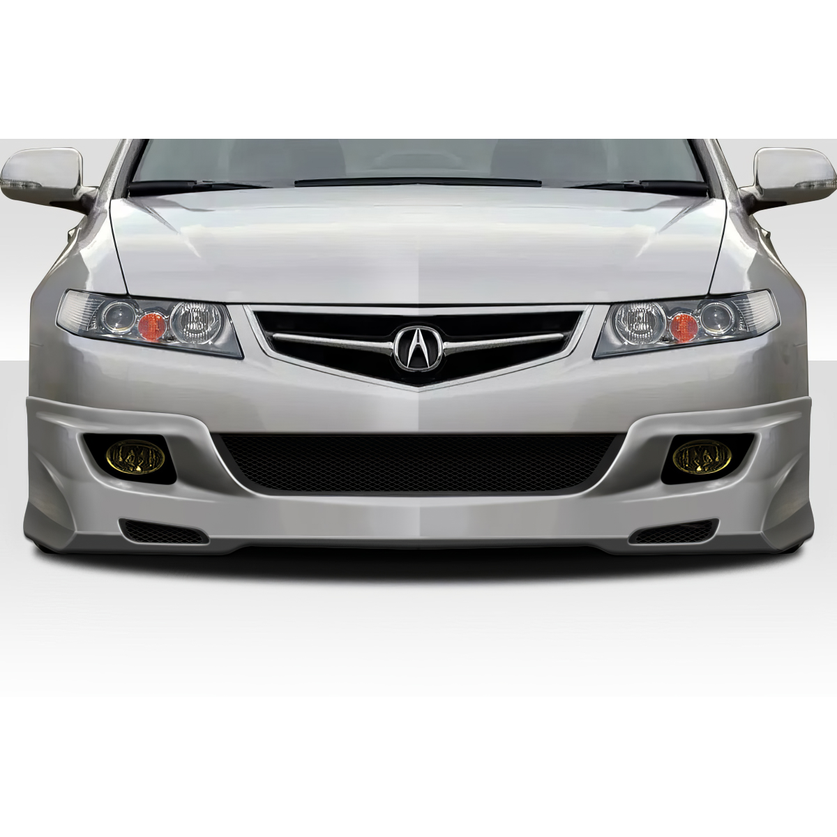 Modify your Acura TSX 2004 with our Exterior/Front Bumpers or Lips - Front view of vehicle at eye level angle