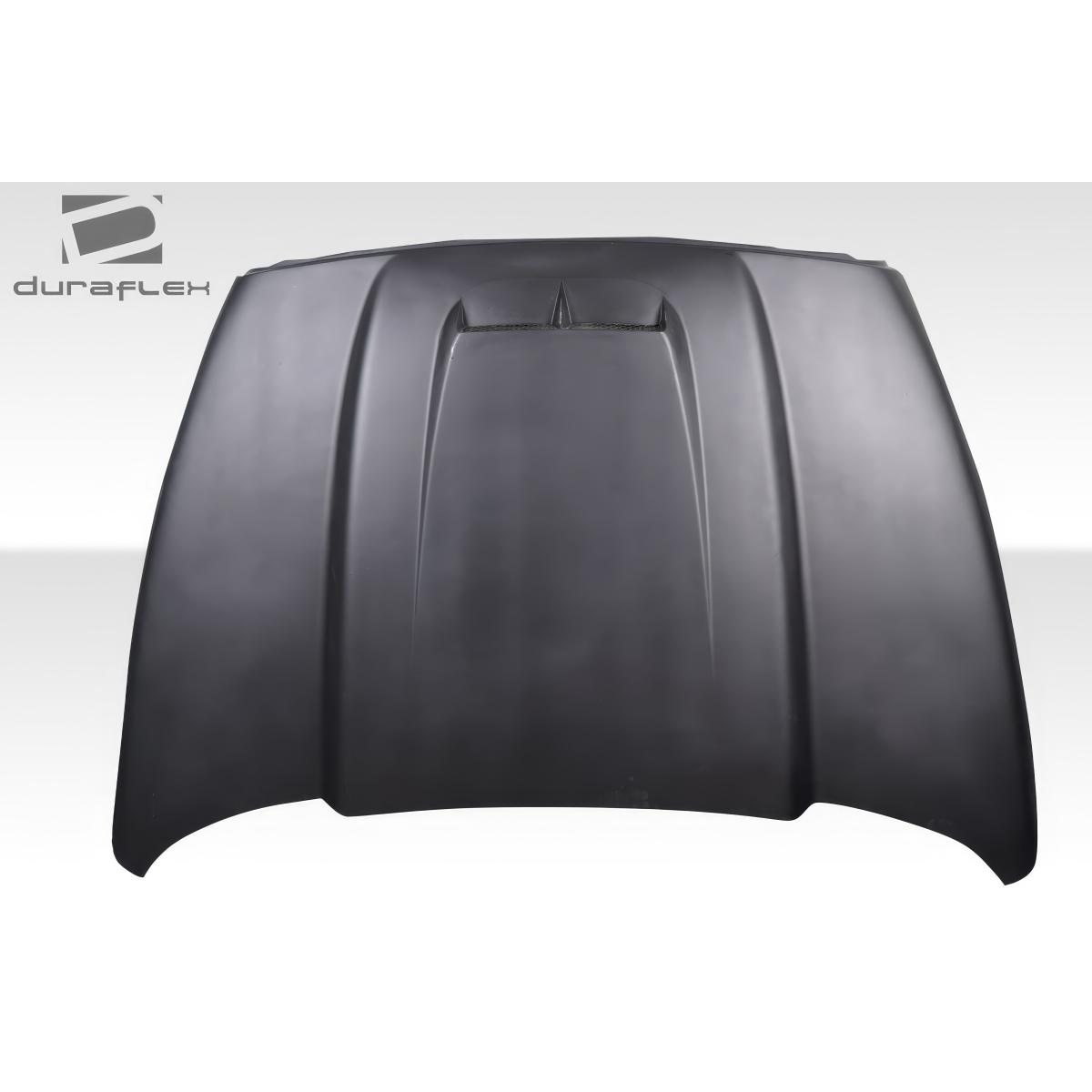 Modify your Dodge Ram 2002 with our Exterior/Hoods - Front view of hood part at eye level