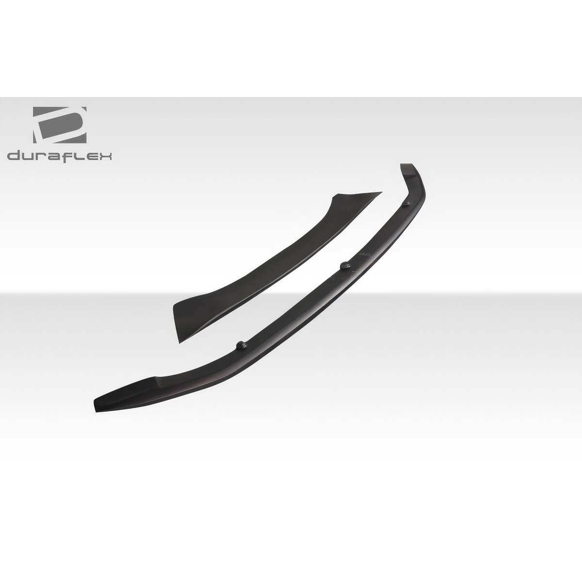 Modify your Honda Accord 2011 with our Exterior/Front Bumpers or Lips - Angled view showing two spoiler pieces aligned