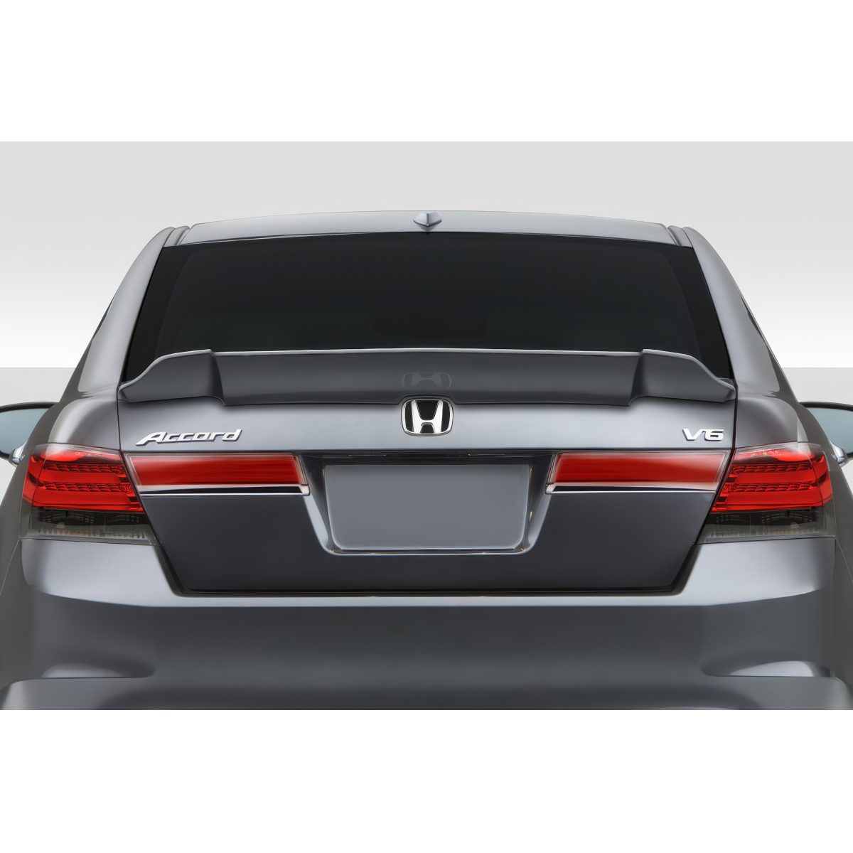 Modify your Honda Accord 2008 with our Exterior/Wings - Rear view angle of the vehicle