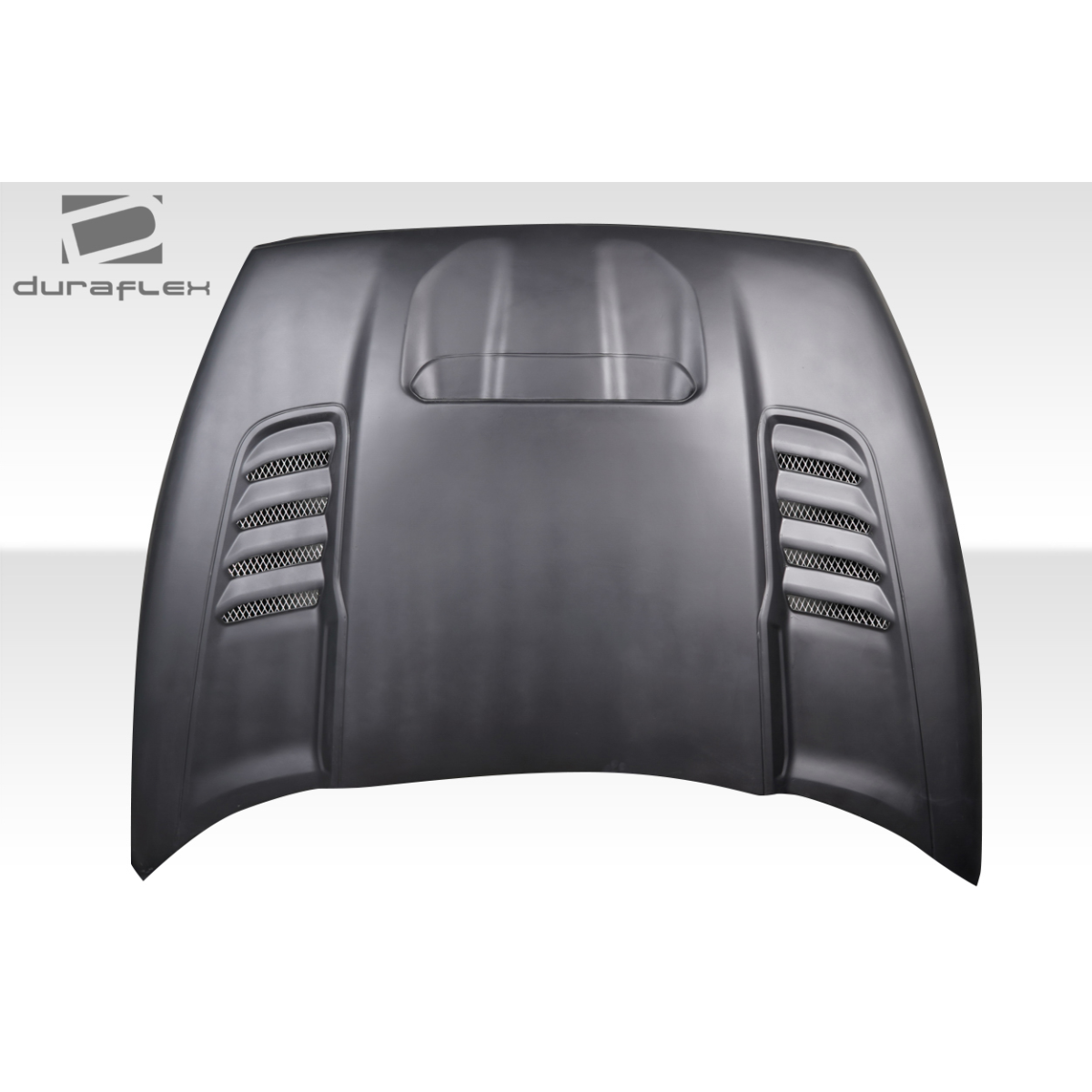 Modify your Dodge Ram 1994 with our Exterior/Hoods - Front view of vehicle hood at slight angle