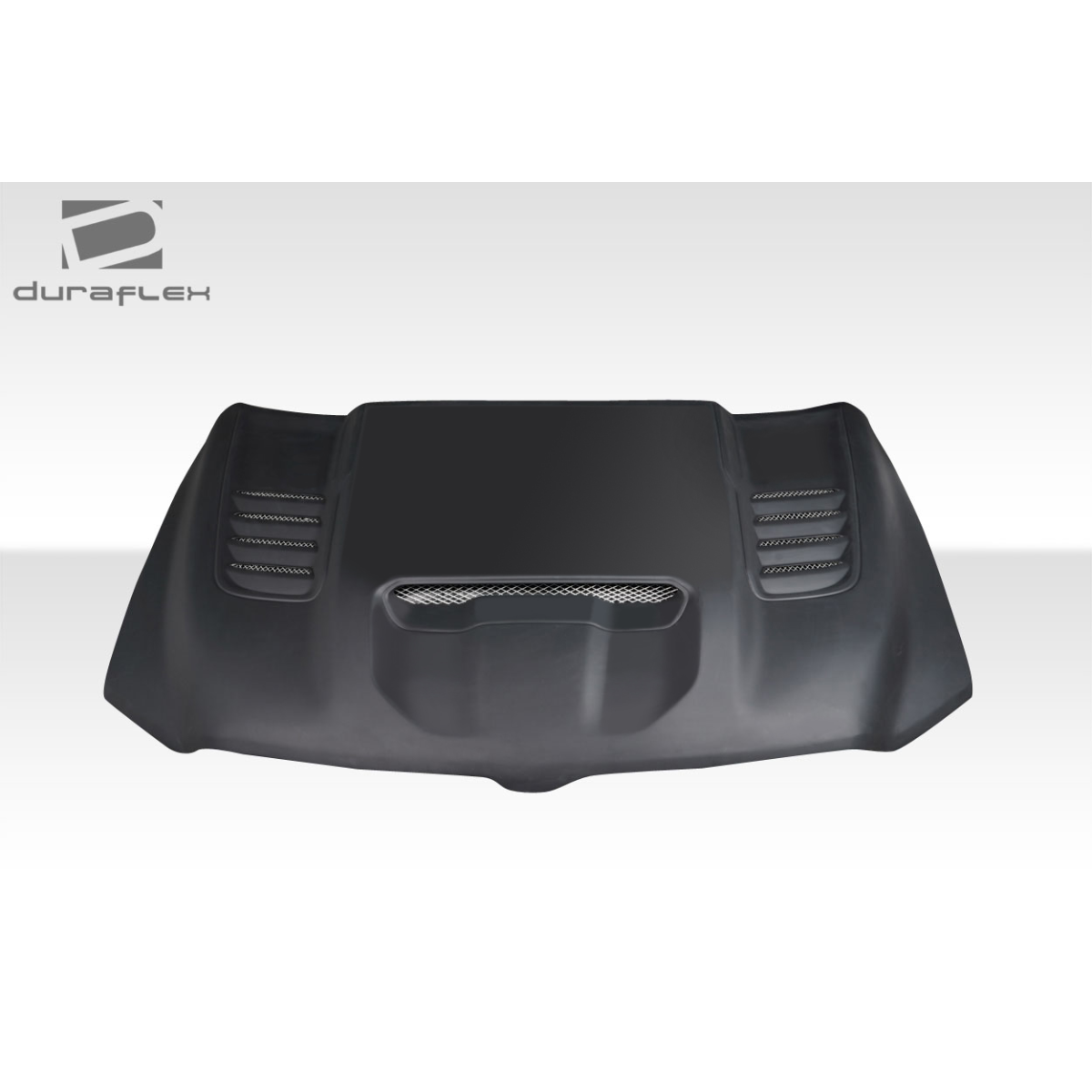 Modify your Dodge Ram 2019 with our Exterior/Hoods - Front top view of the hood at a slight angle