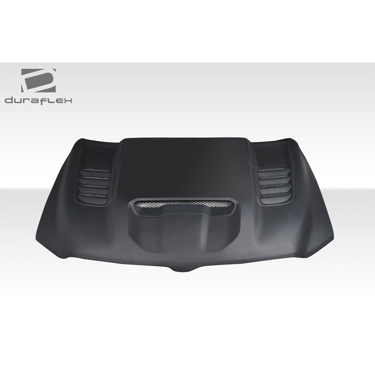 Modify your Dodge Ram 2019 with our Exterior/Hoods - Front view of the hood at a slight angle