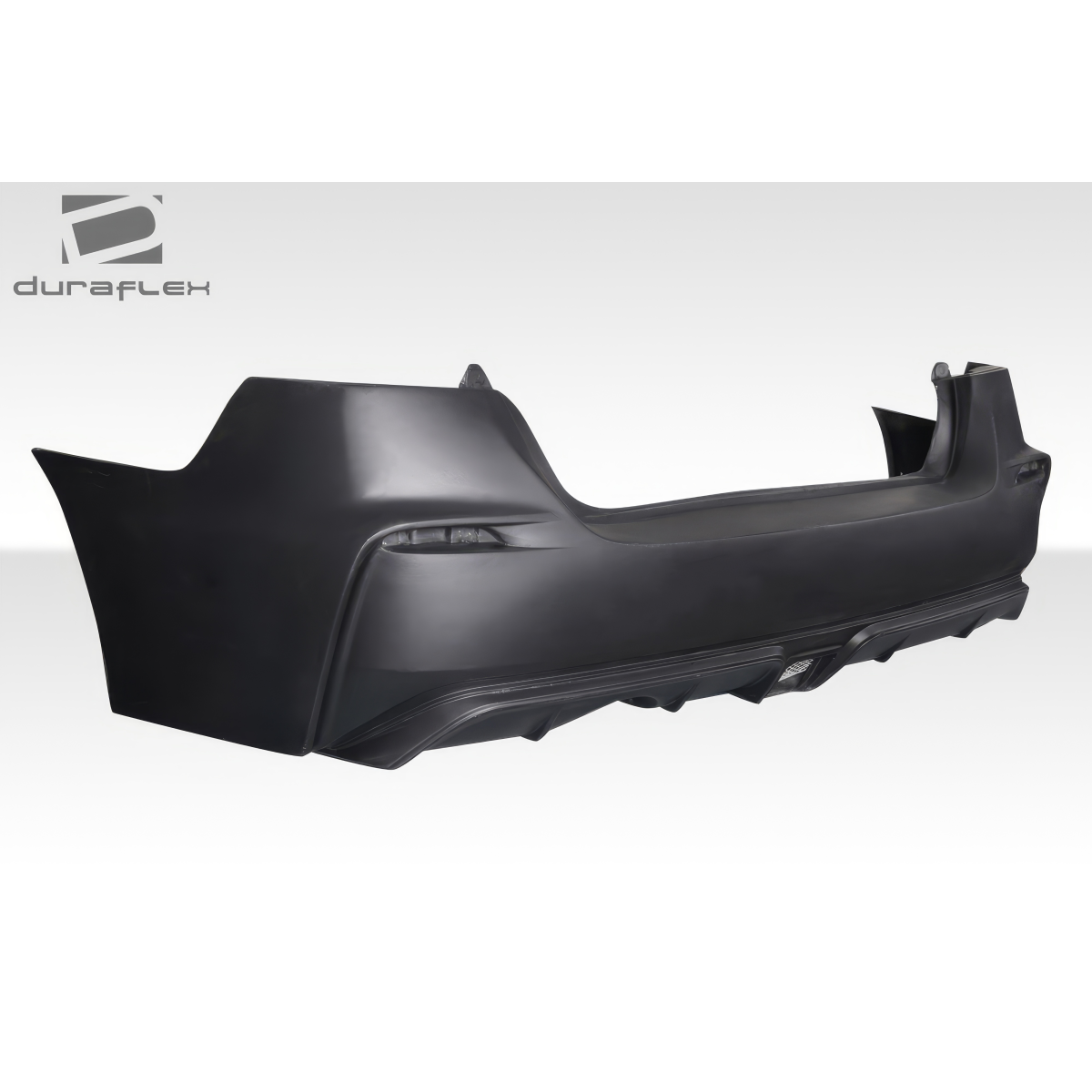 Modify your Nissan Sentra 2016 with our Exterior/Rear Bumpers or Lips - Angle shows rear view of rear bumper part clearly