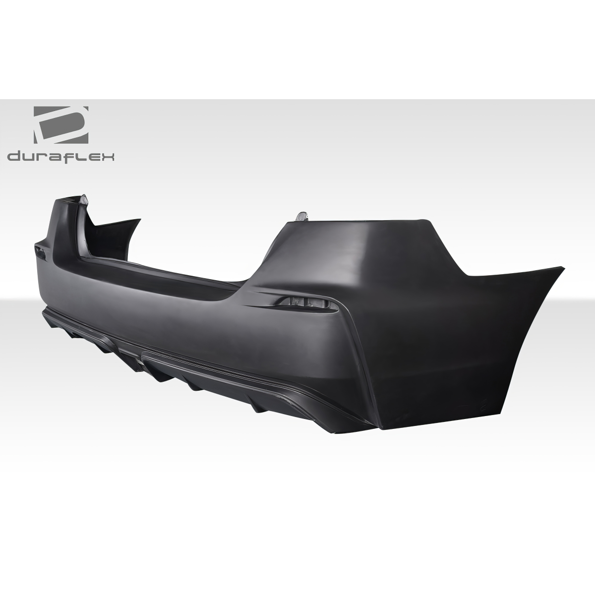 Modify your Nissan Sentra 2016 with our Exterior/Rear Bumpers or Lips - Side angle view of the rear bumper part