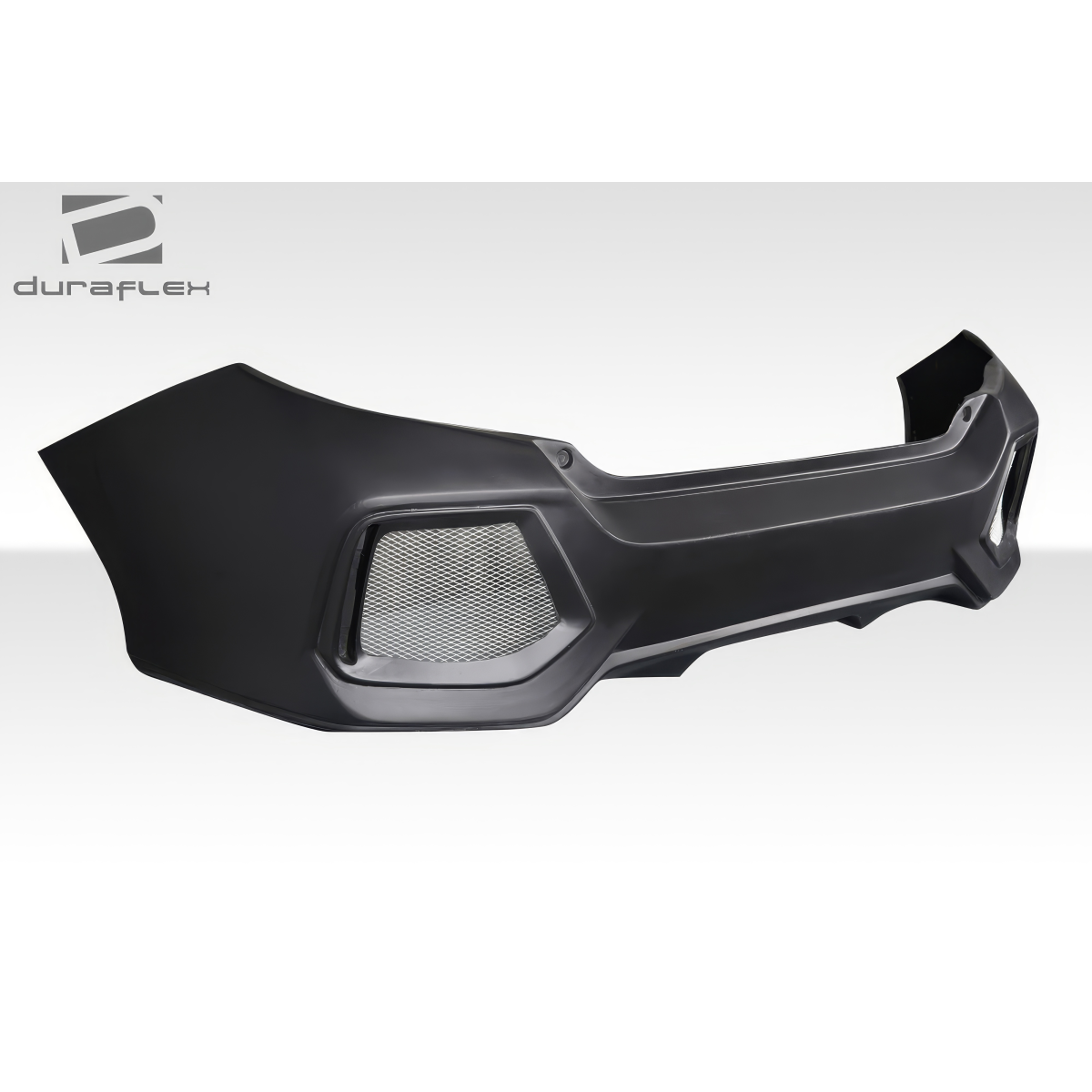 Modify your Honda Civic 2016 with our Exterior/Rear Bumpers or Lips - Part shown at a right side angle