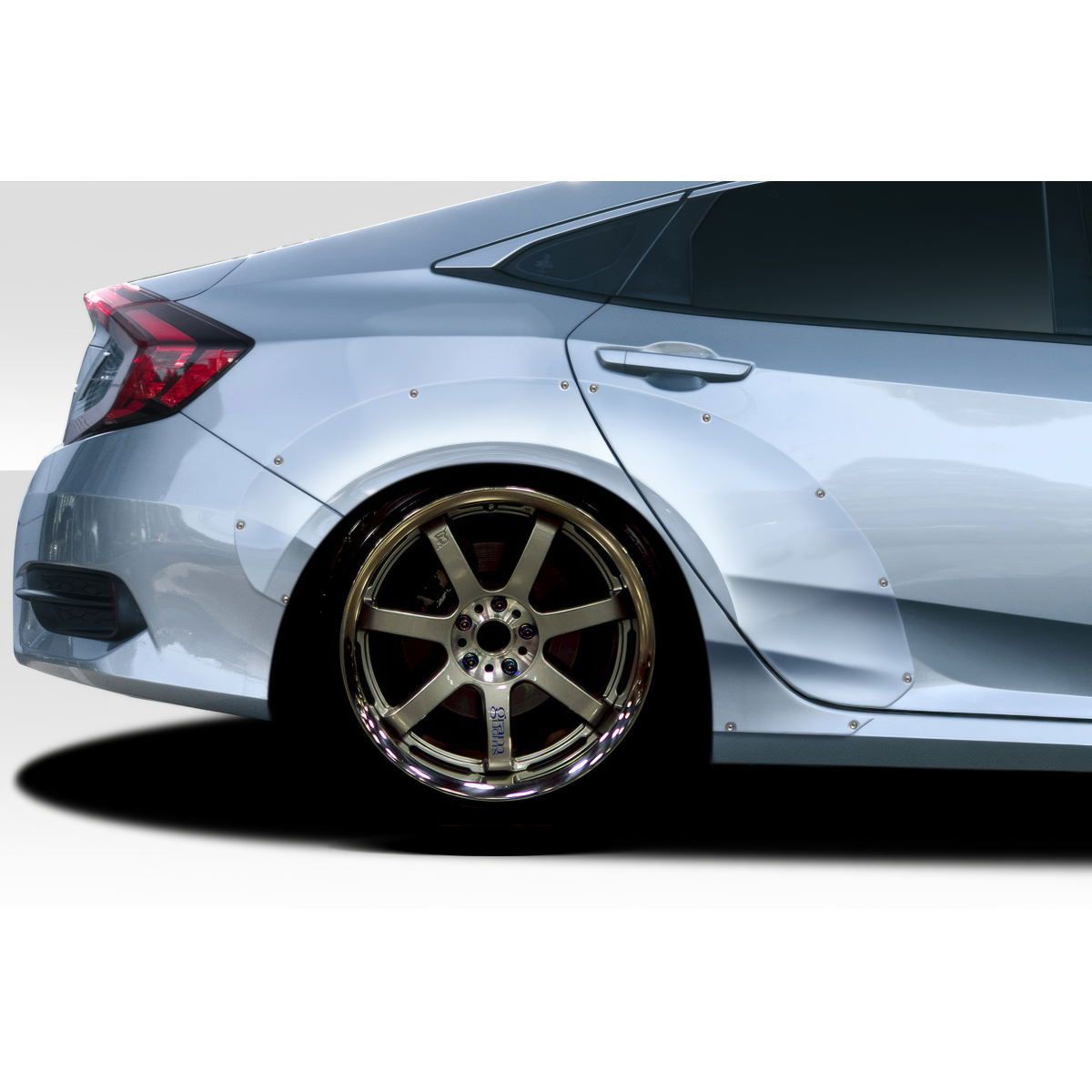 Modify your Honda Civic 2016 with our Exterior/Fenders - The image shows a side view of the car