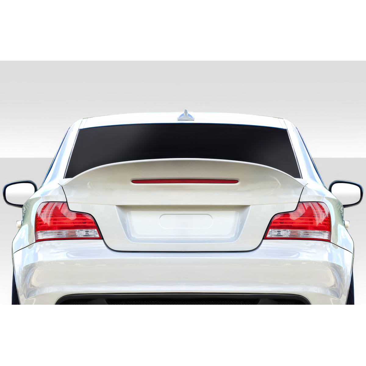 Modify your BMW 1-Series 2008 with our Exterior/Trunks - Rear view angle of the trunk lid