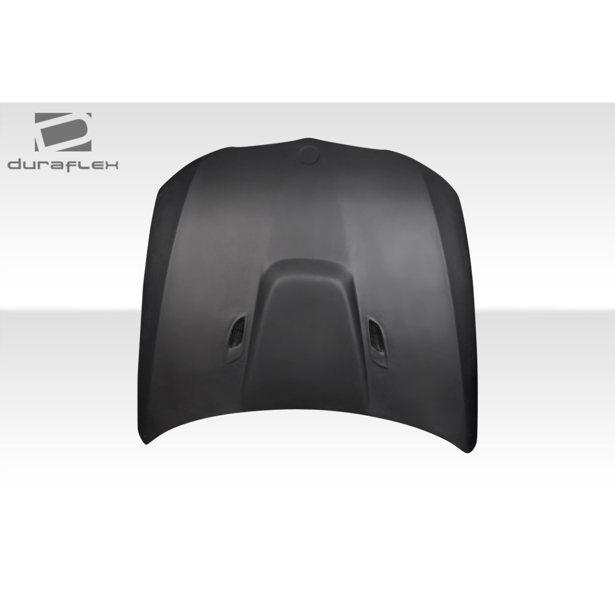 Modify your BMW 3-Series 2009 with our Exterior/Hoods - Frontal view of the hood at a straight angle