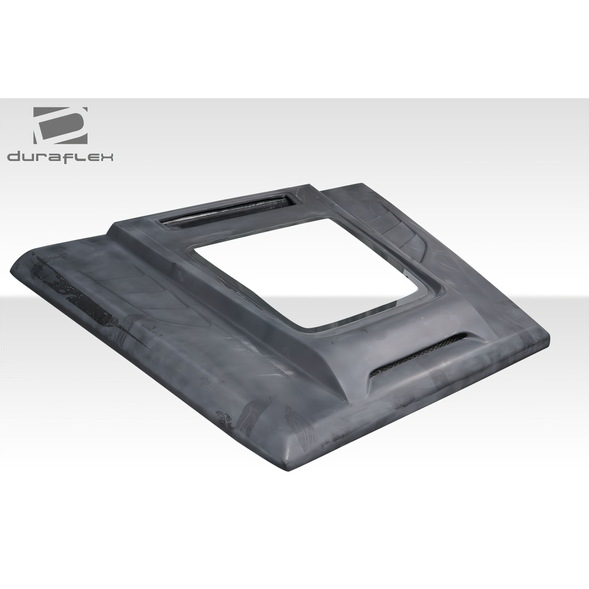 Modify your Mercedes-Benz G-Class 2000 with our Exterior/Hoods - Part shown at a slight angle from the front