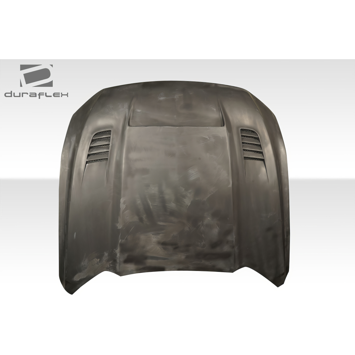 Modify your Ford Mustang 2015 with our Exterior/Hoods - Part is viewed from a direct front angle