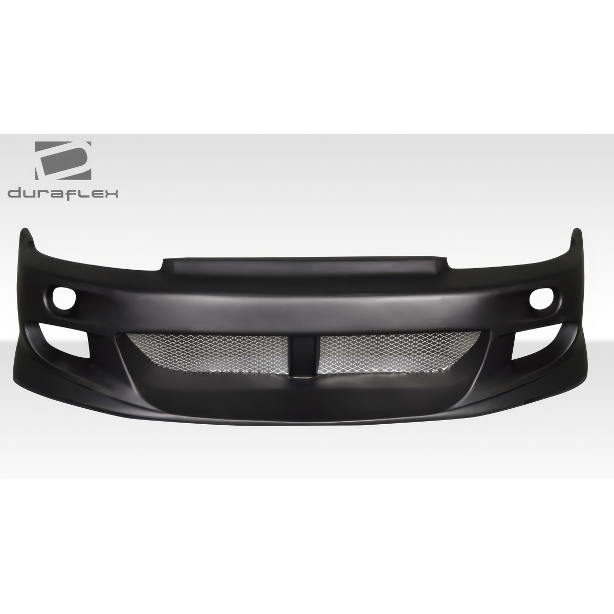 Modify your Honda Civic 1992 with our Exterior/Front Bumpers or Lips - Front view of a car bumper at eye level