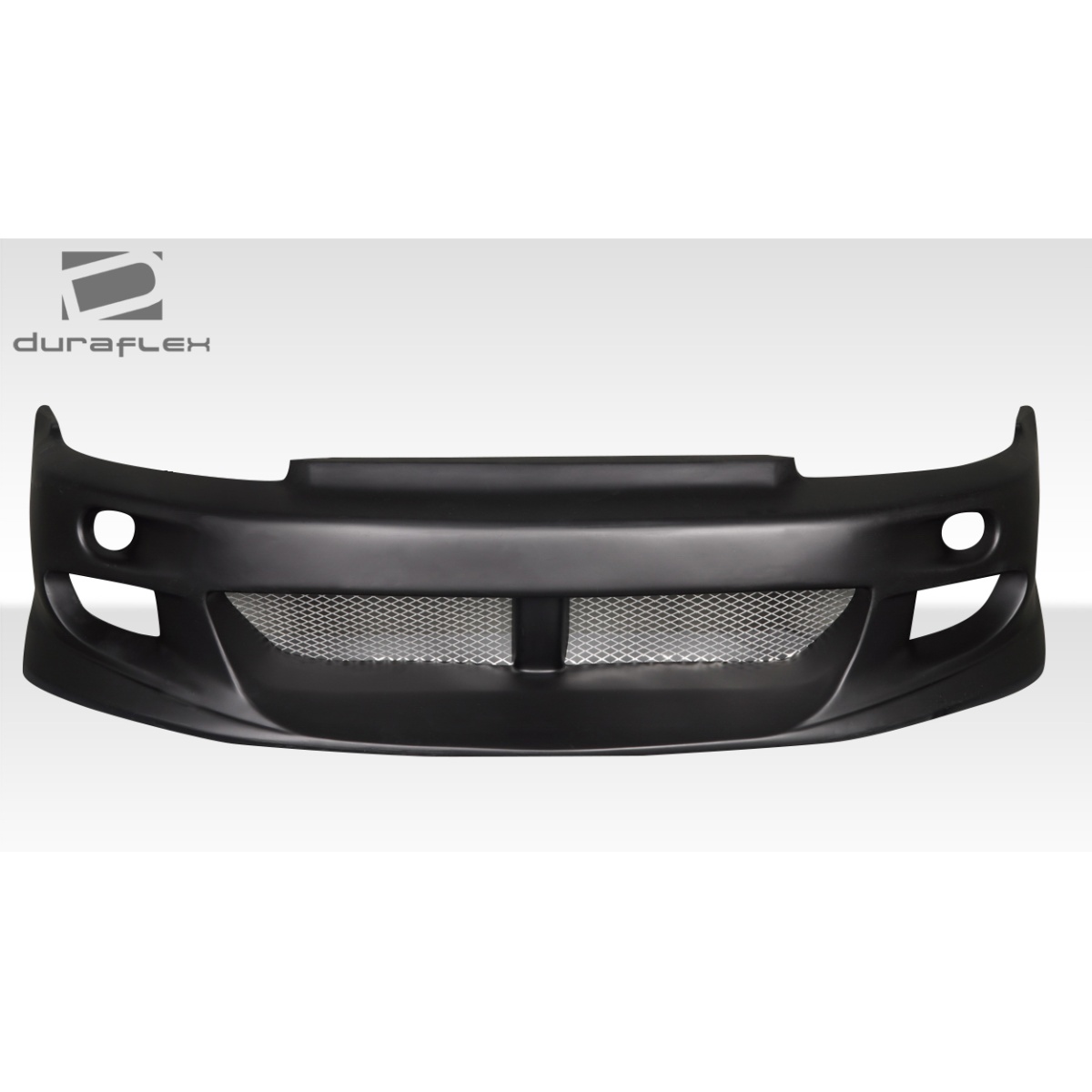 Modify your Honda Civic 1992 with our Exterior/Front Bumpers or Lips - Frontal view of a car bumper at eye level