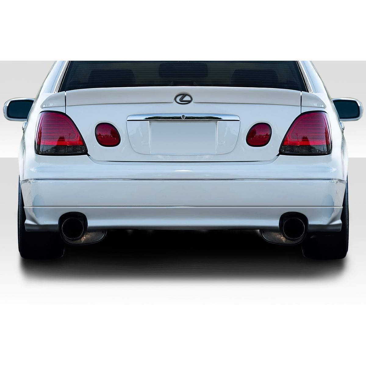 Modify your Lexus GS300 1998 with our Exterior/Rear Bumpers or Lips - Rear view at a straight angle from behind