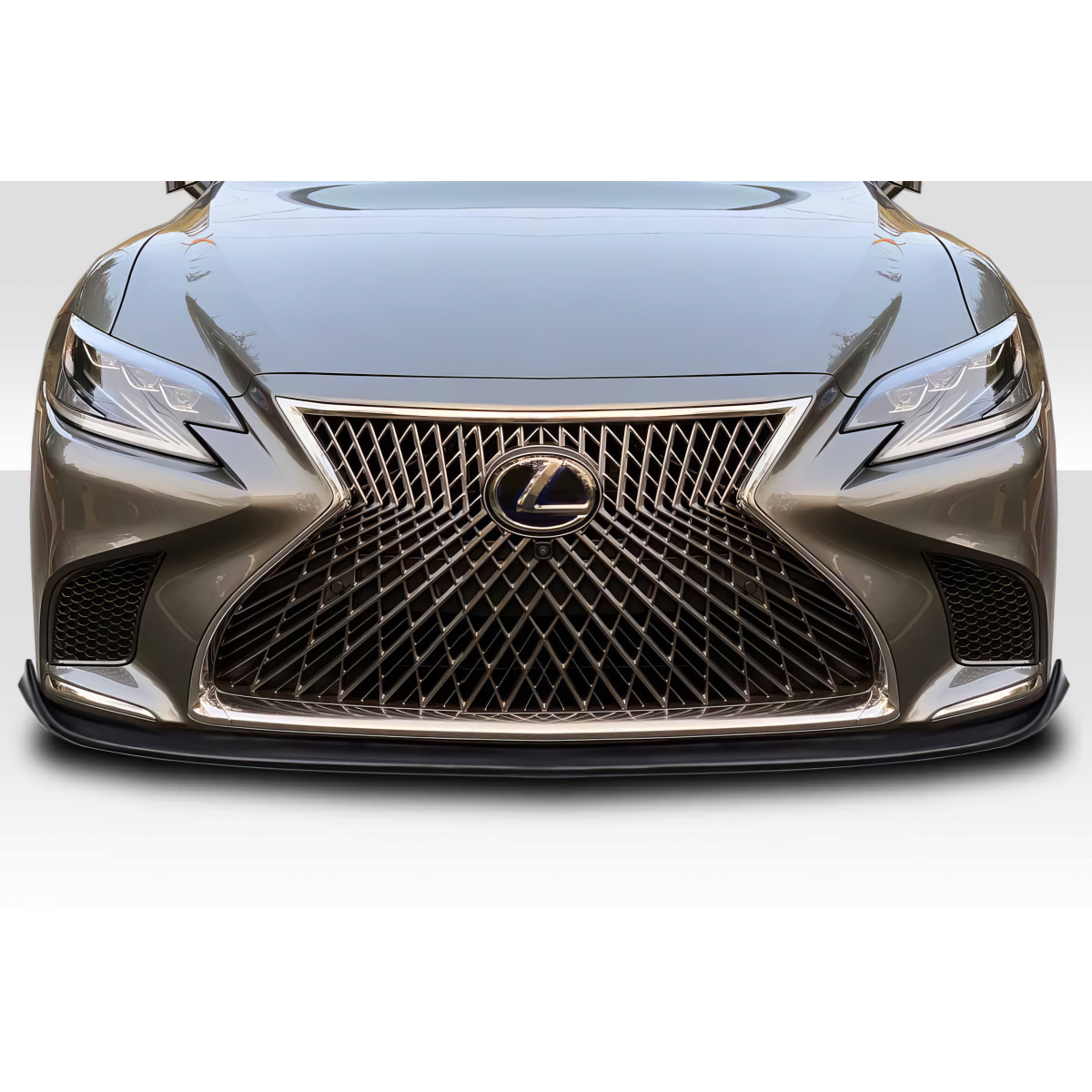 Modify your Lexus LS500 2018 with our Exterior/Front Bumpers or Lips - Frontal view of car at eye level angle