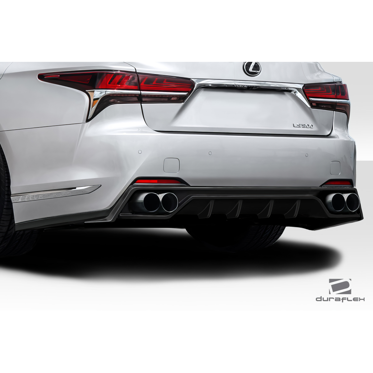 Modify your Lexus LS500 2018 with our Exterior/Diffusers - The part is viewed from a low rear angle